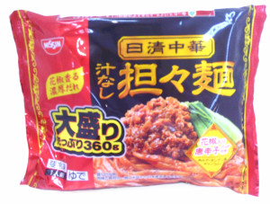 日清中華　汁なし担々麺　大盛 | 360g